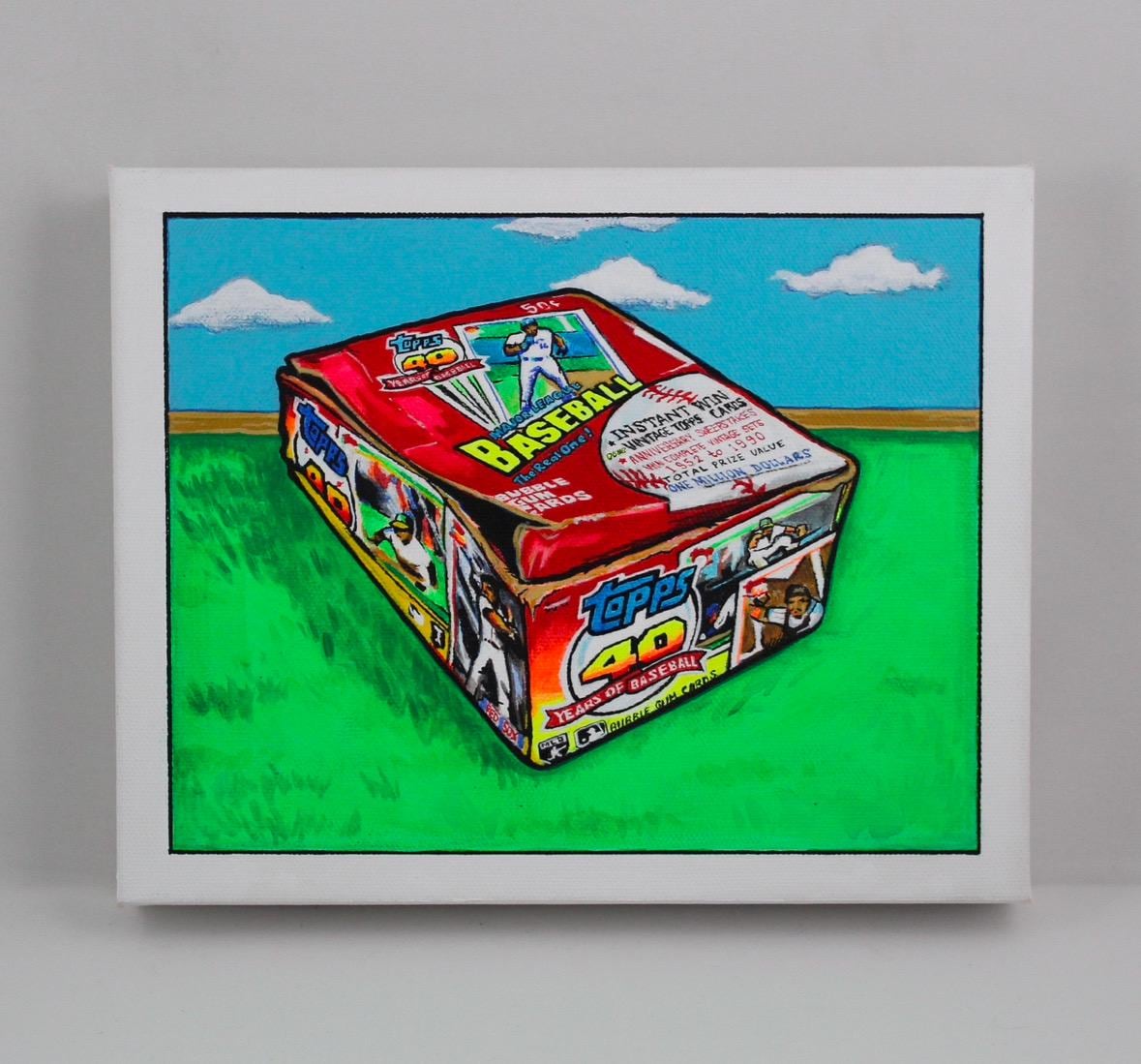 1991 Topps Damaged Bubble Gum Box