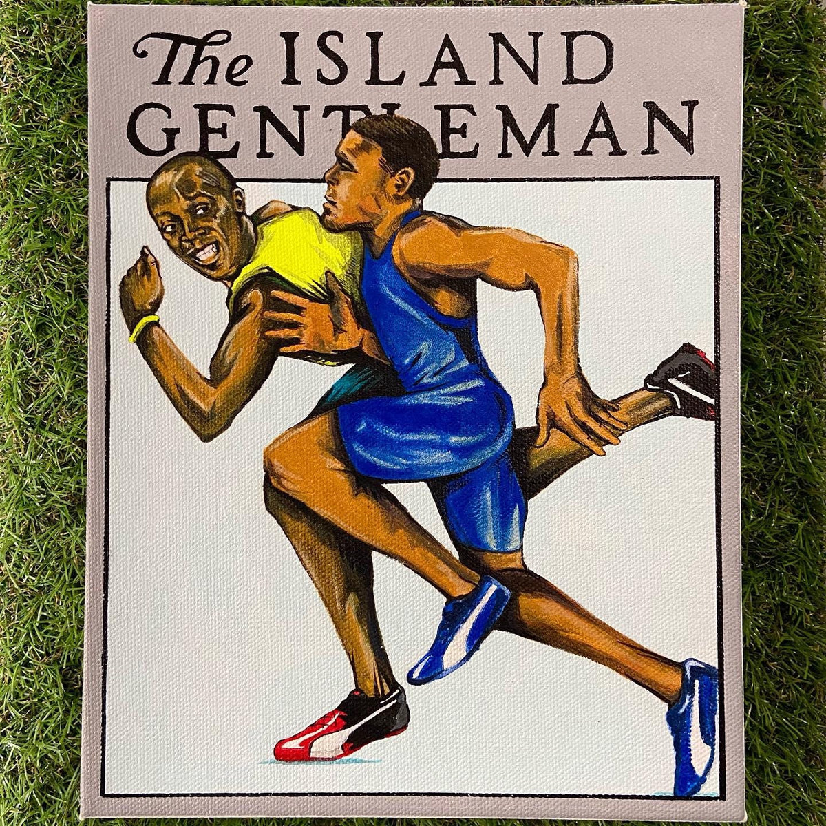 The Island Gentleman - Usain Bolt (8 x 10 inch)