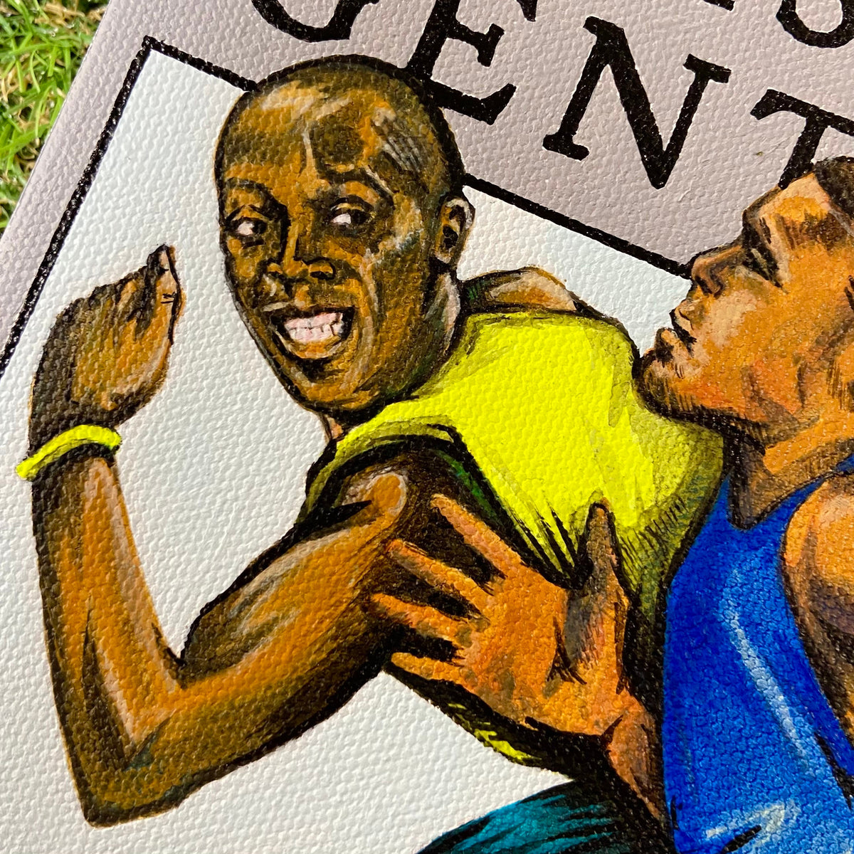 The Island Gentleman - Usain Bolt (8 x 10 inch)