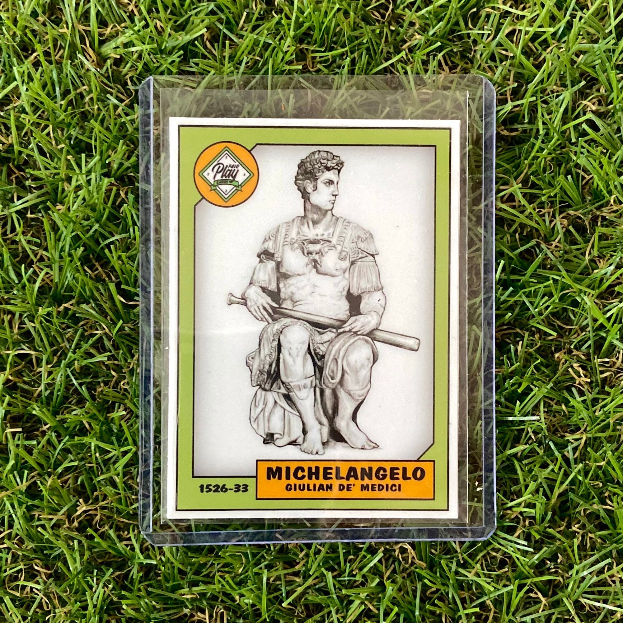 Michelangelo Sticker Card