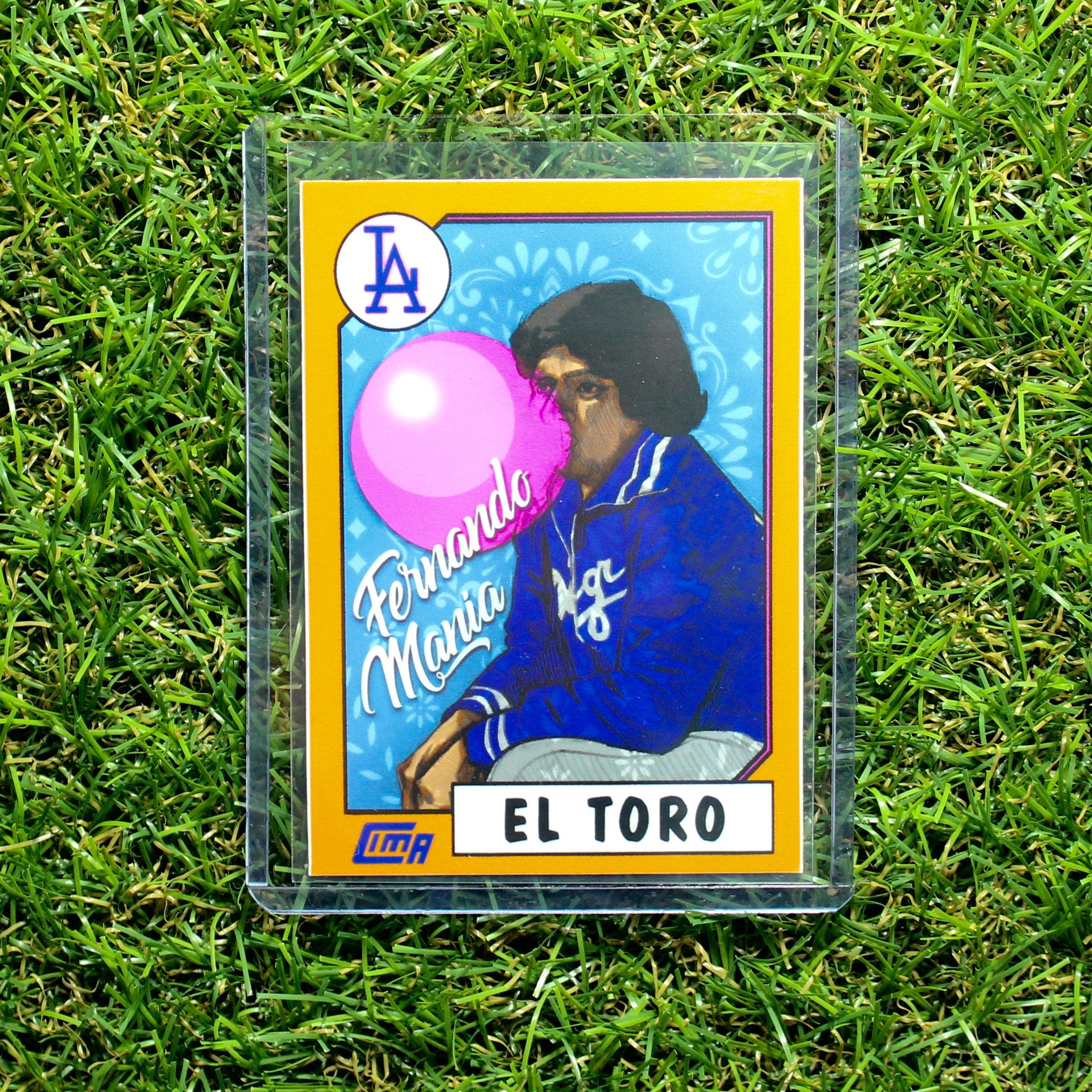Fernando Valenzuela “El Toro” Sticker Card