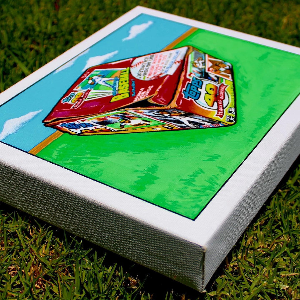 1991 Topps Damaged Bubble Gum Box