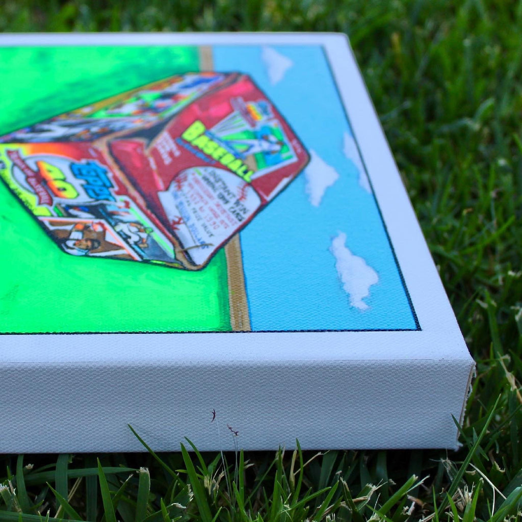 1991 Topps Damaged Bubble Gum Box